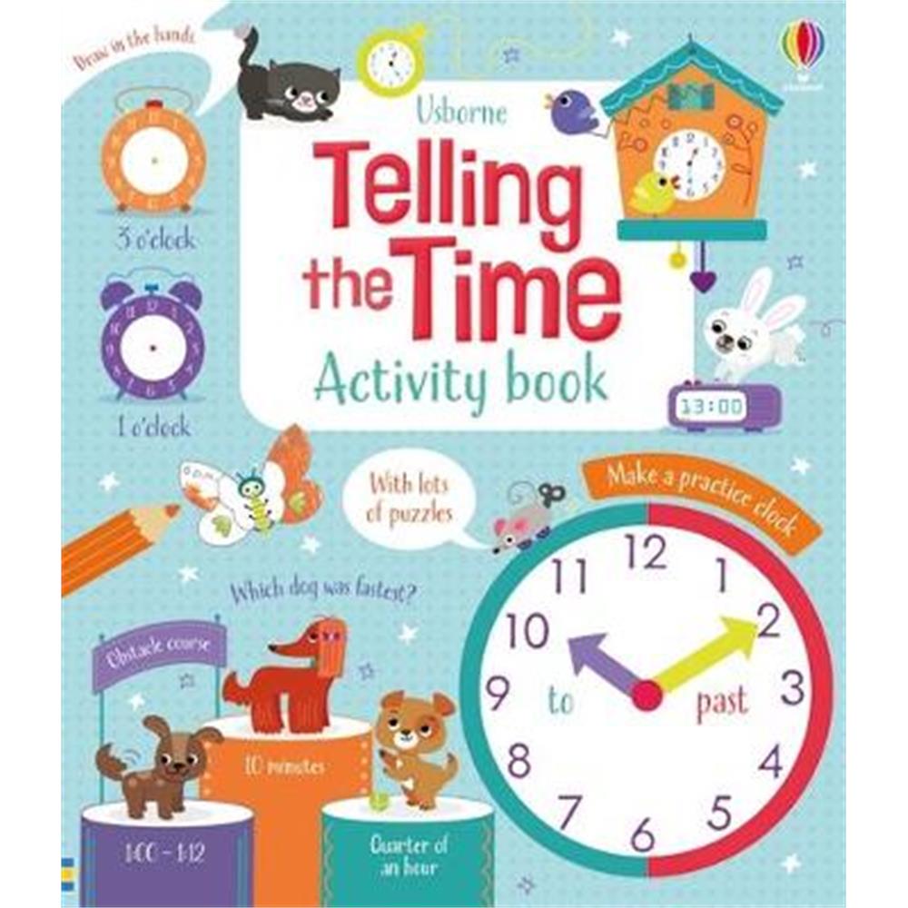 Telling the Time Activity Book (Paperback) - Luana Rinaldo